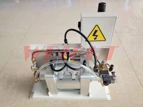 High press pump for small hole EDM machine