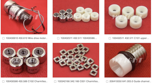 100432511 100430586 100342166 206410050 100430610 Charmilles EDM wear parts China factory