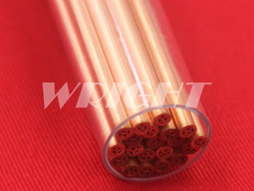 multi-channel copper electrodes 3.0 x 300 mm for Small hole EDM consumables (8 type) small hole EDM electrode tube multi-channel copper electrodes 3.0 x 300 mm for Small hole EDM consumables (8 type) small hole EDM electrode tube