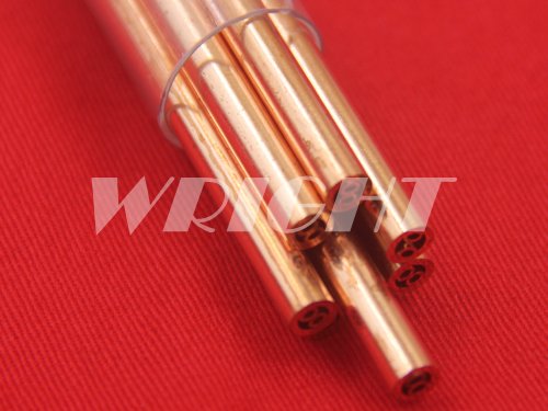 coreless electrode copper 5.0 x 300 mm mule-hole electrodes for Small hole EDM drilling machine coreless electrode copper 5.0 x 300 mm mule-hole electrodes for Small hole EDM drilling machine