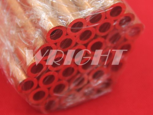 Spark EDM copper electrode single-channel 8.0 x 300 mm brass and copper electrode tube 