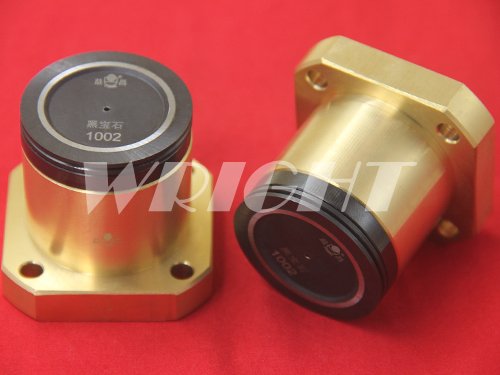 high speed EDM Roller guide set OD40 x 47mm flange 50*50 fast speed EDM pulley set