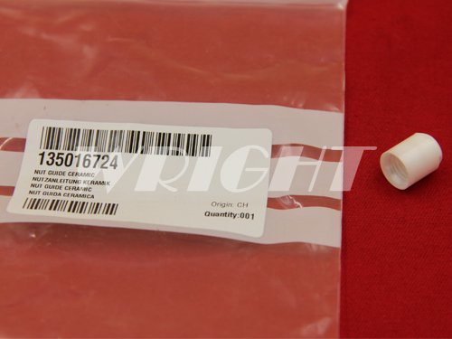 135016724 ceramic nut for guide Charmilles EDM wear parts 135022222 135016724 ceramic nut for guide Charmilles EDM wear parts 135022222