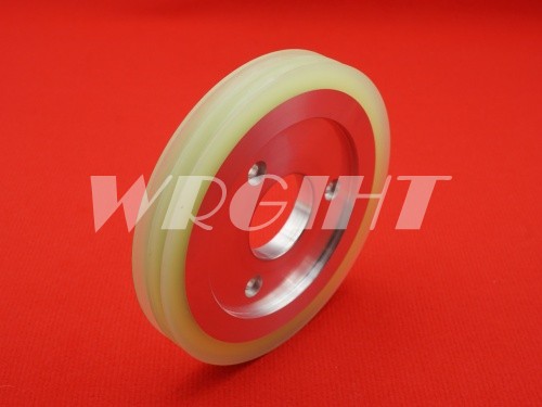 6EC100B404 A406 Makino EDM Urethane roller V groove, Makino EDM spare parts