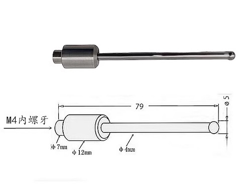 Sensor Pin D 2mm 5mm for Erowa OEM replacement ER-010561 ER-010560 Sensor Pin D 2mm 5mm for Erowa OEM replacement ER-010561 ER-010560