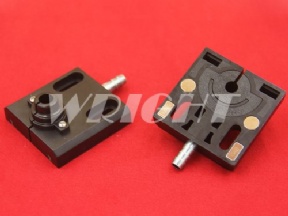 High speed EDM parts nozzle plate black color