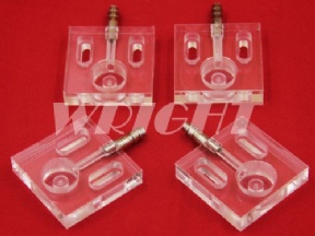 Nozzle plate 50 x 50 mm for high speed EDM parts