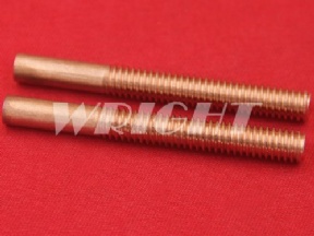 M8 x 1.25 Copper threaded electrode copper tap for Spark EDM consumables