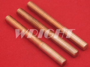 M10 x 1.5 copper threaded electrode copper tap for Spark EDM consumables