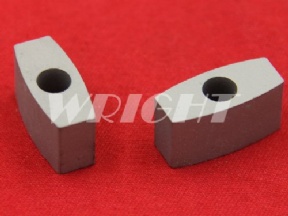 Carbide contact for high speed wire spark EDM consumables