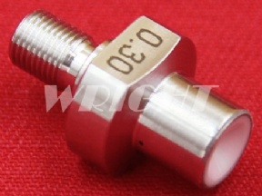 M116T X052B665G61 X052B623G53 Mitsubishi EDM lower wire guide ID0.305 mm for 45° taper cutting